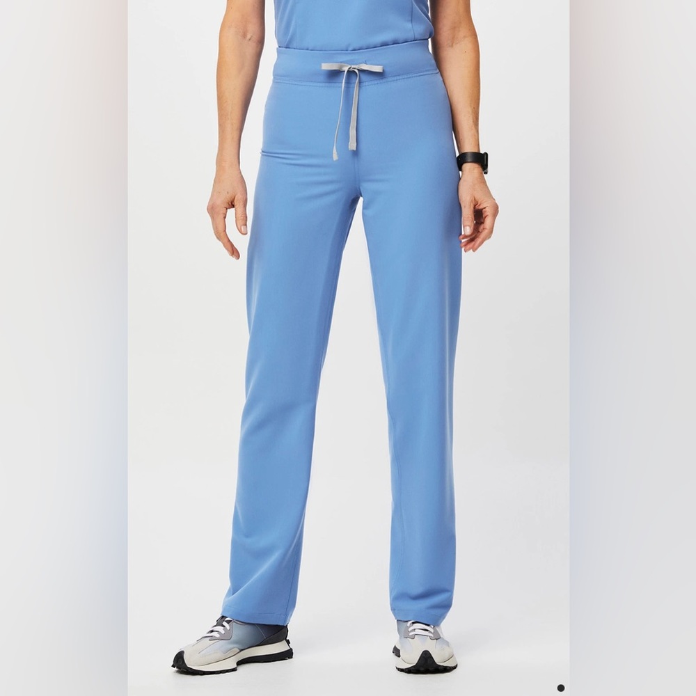 Figs Livingston Basic Scrub Pants Ceil Blue T21003P Size S/P